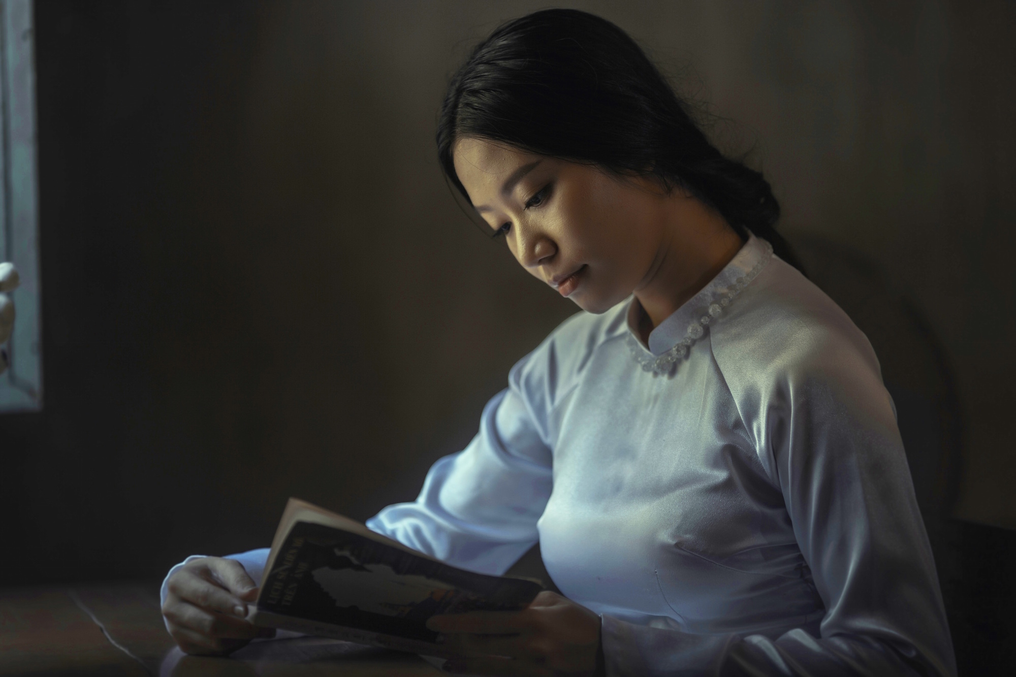 灯下阅读